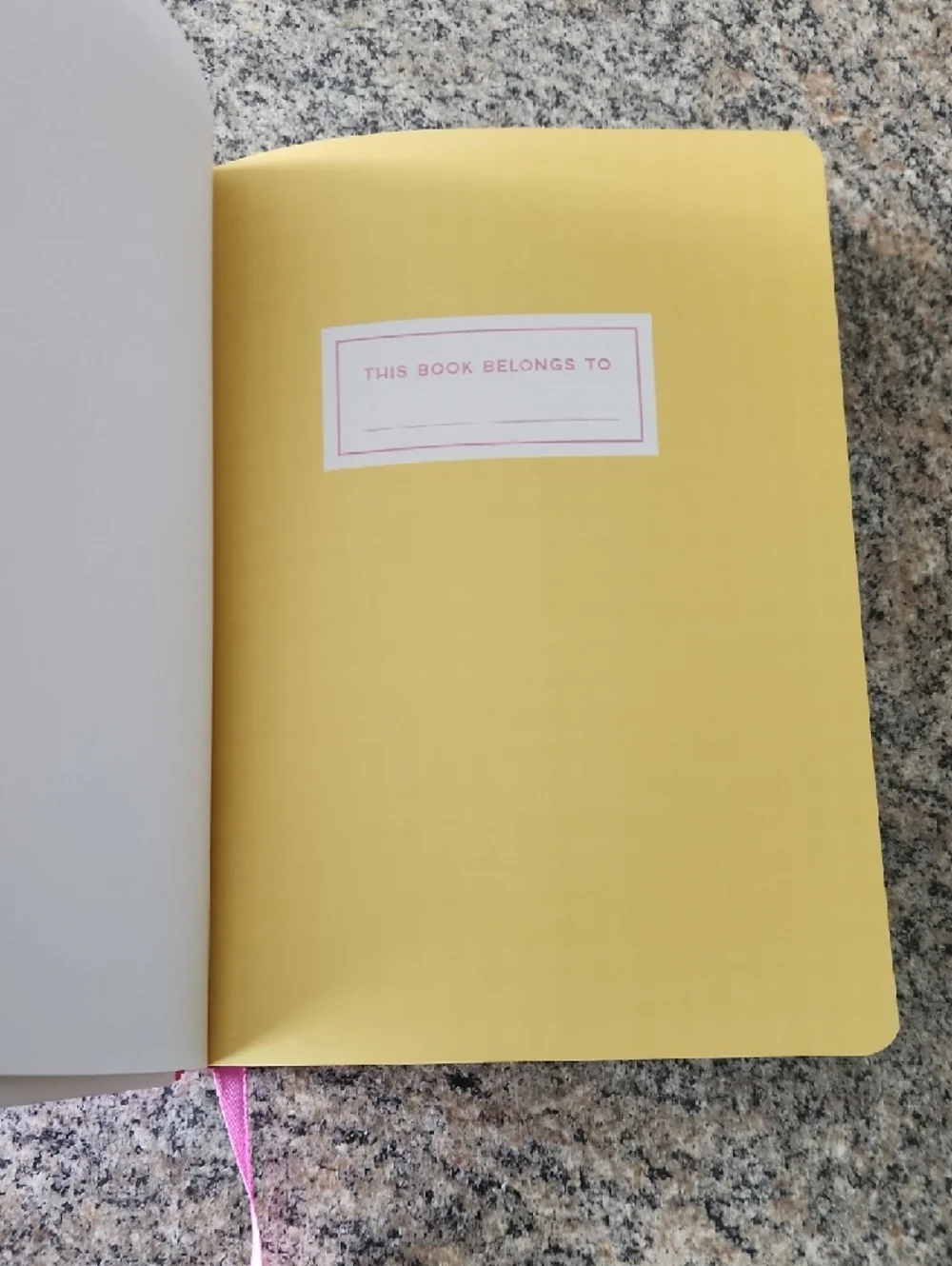 Draper James “Think Happy Thoughts” Guided  Reading Journal – Pink Hardcover